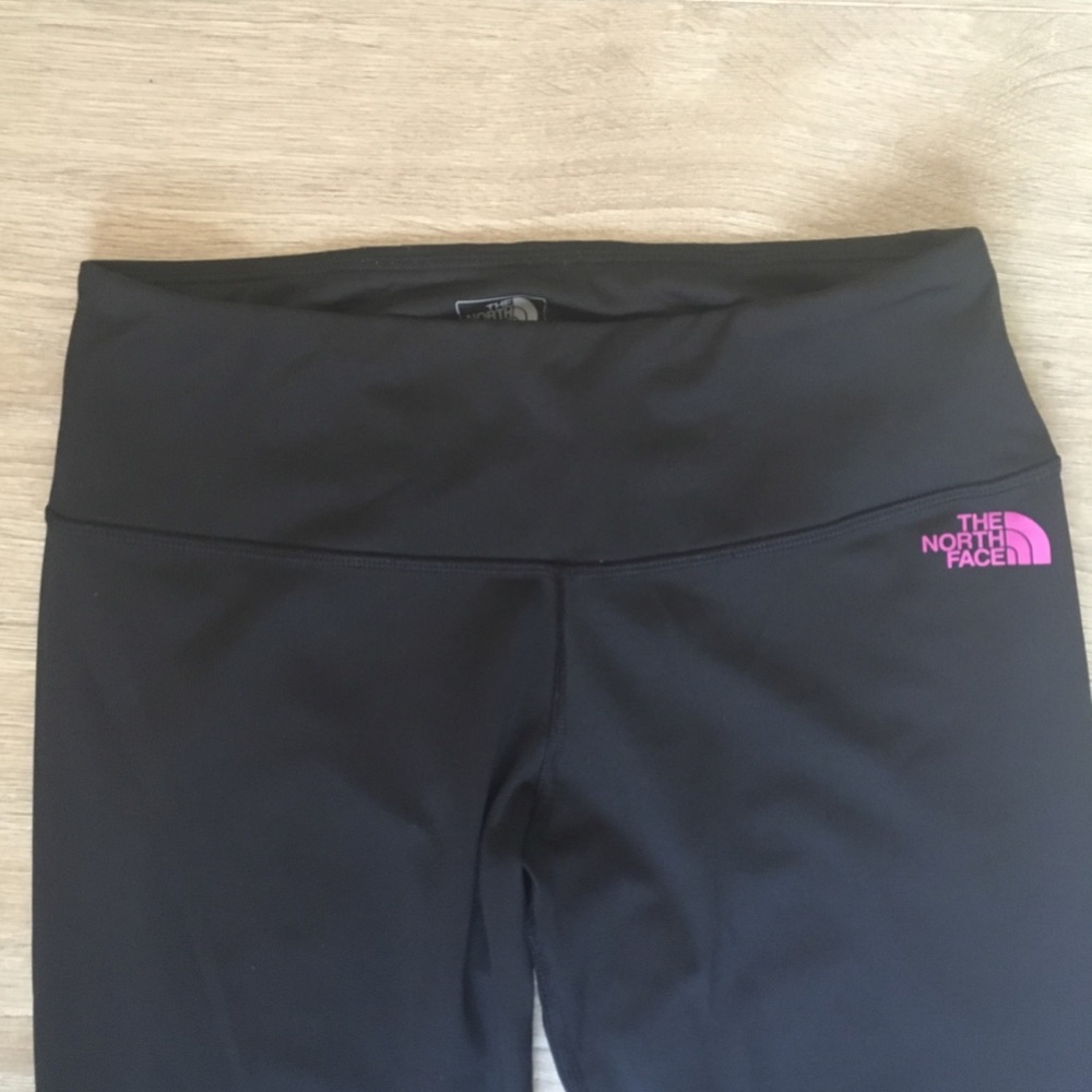 The North Face pink ribbon 24/7 graphic tights